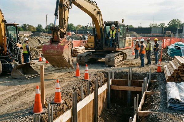 Обучение безопасным методам и приемам выполнения земляных работ